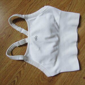 Alo Yoga Seamless Ribbed favorite Bra Tank Small